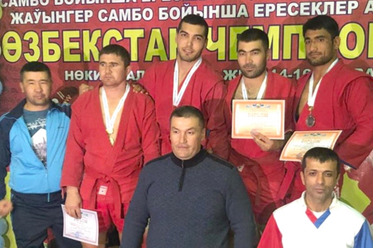 Чемпионат Узбекистана по самбо состоялся в городе Нукус