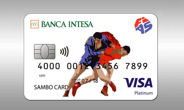 FIAS in Cooperation with INTESA Bank issued Bank Card for Sambists