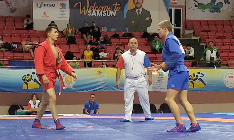 Results of the 2nd day of the SAMBO tournament at the FISU University World Cup Combat Sports