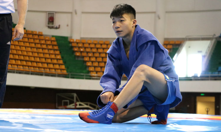 Draw of the second day of the Asian Sambo Championships in Mongolia