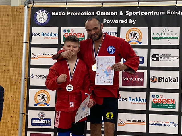 Adaptive Combat SAMBO Fight was held in the Netherlands