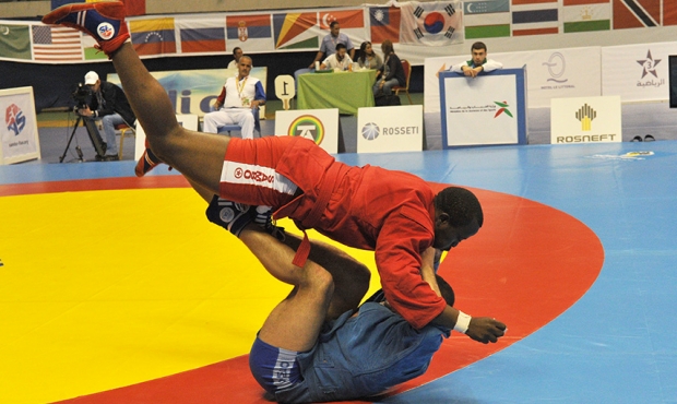 Winners and prize-winners of the Third Day of the World Sambo Championship 2015 in Casablanca (Morocco)