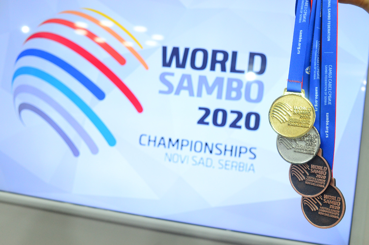 Winners of the 2nd Day of the World Youth and Junior SAMBO Championships in Serbia