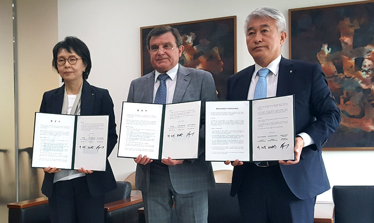 Agreement on Development of Korean SAMBO signed at Yong In University