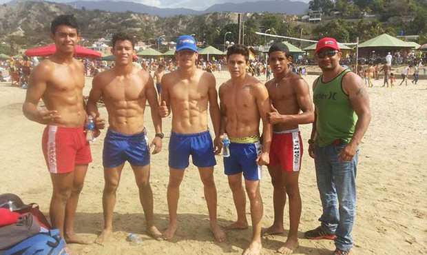 Venezuelan athletes are preparing for the Sambo beach championship