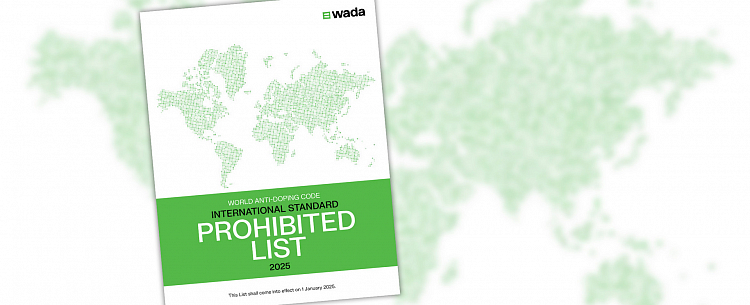 Updated WADA prohibited list came into force on January 1