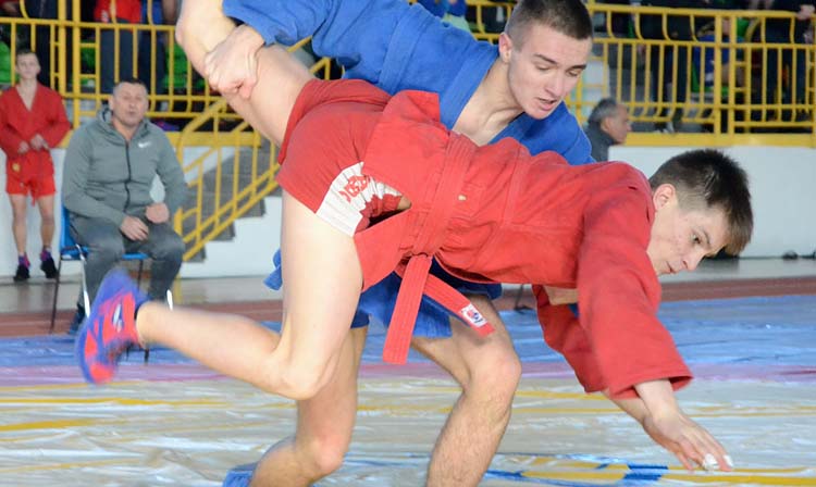 Ukrainian Youth and Junior SAMBO Championships was held in Sumy