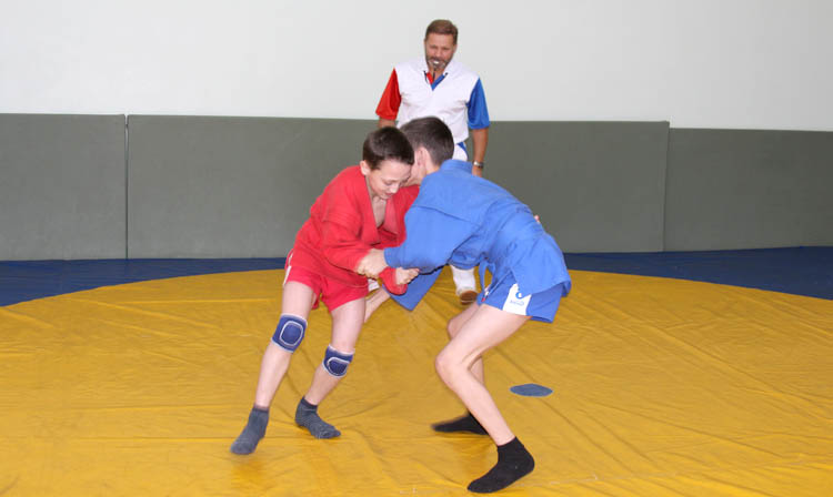 The First SAMBO Tournament among Visually Impaired Boys and Girls was held In Russia