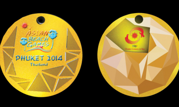 IV Азиатские Пляжные Игры в Пхукете, Тайланд: представлены медали и грамоты турнира