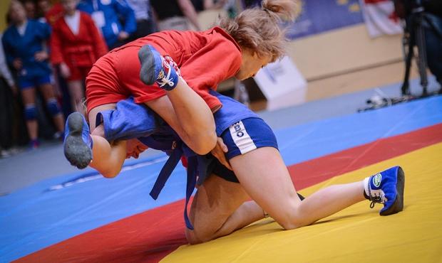 Winners and Prize-Winners of the Second Day of the European Sambo Championship 2015