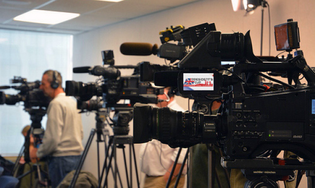 The President’s Sambo Cup press conference in London.