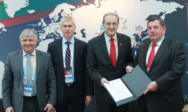 SportAccord convention in Sochi: signing of an agreement on cooperation between FIAS and FISU