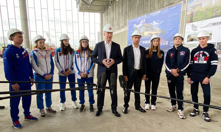 The Mayor of Moscow inspected the construction progress of the International SAMBO Center in Luzhniki