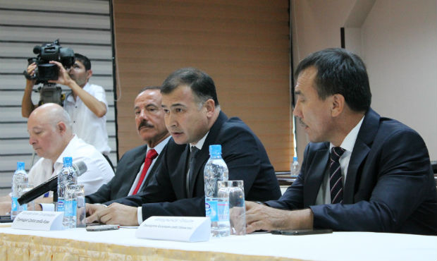 Press conference on the eve of the Asian SAMBO Championship start