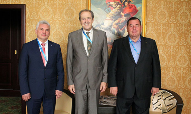 Universiade in Kazan: meeting of FIAS authorities with FISU President