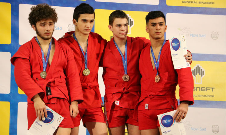 Reflections of the Winners of the 2nd Day of the World Cadets SAMBO Championships