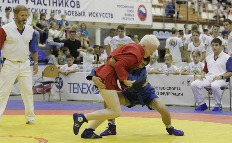 Самбо среди слепых и слабовидящих на XI Всероссийских юношеских играх боевых искусств