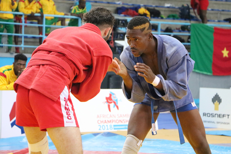 Yannick Mezepo - African Sambo Championships 2018 in Tunisia