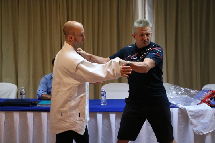 Sergei Tabakov at the Seminar for Referees
