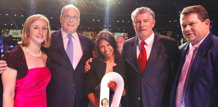 FIAS and Maria Guedez Foundation awarded by Peace & Sport