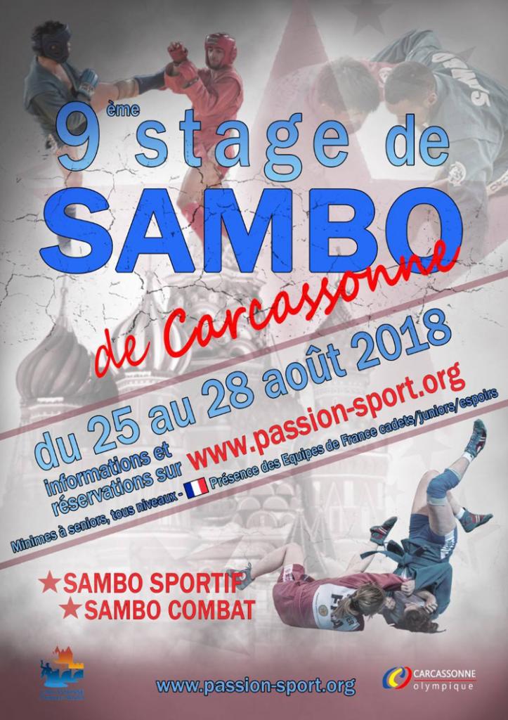 Летний тренировочный лагерь по самбо пройдет во французском Каркассоне