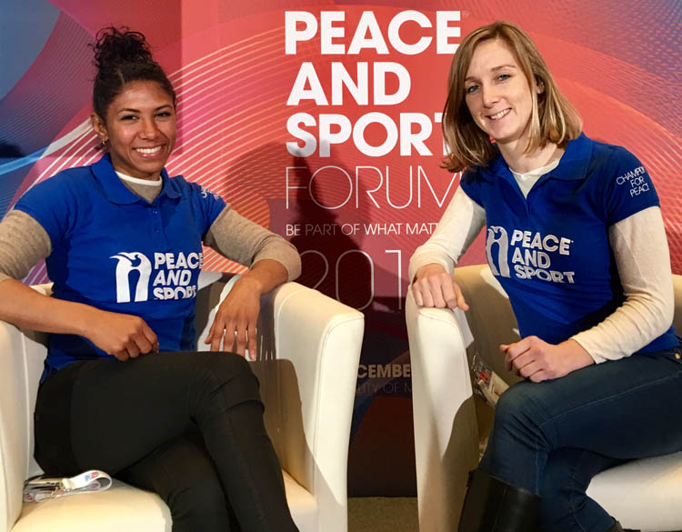 FIAS and Maria Guedez Foundation awarded by Peace & Sport