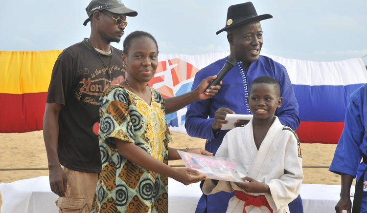 Demonstration of Beach SAMBO was held in the Republic of Benin