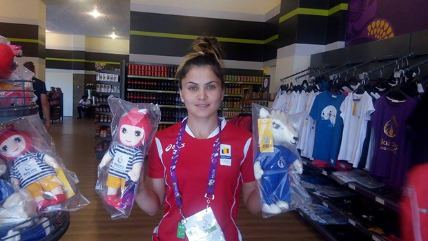 Даниэла Хондю на Европейских играх в Баку 2015