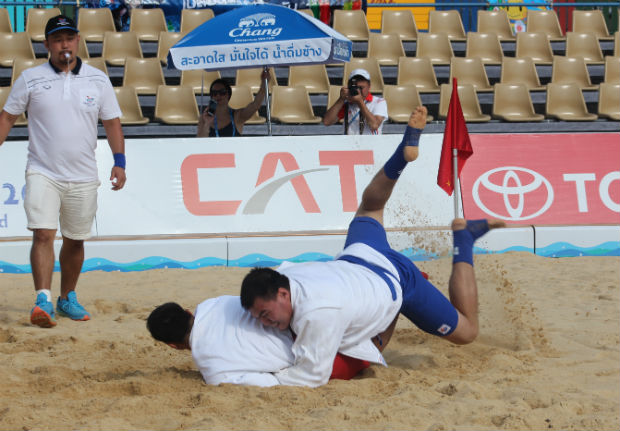 Командный самбистский турнир на Азиатских Пляжных Играх в Пхукете