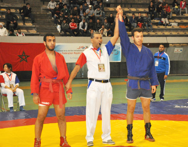Moroccan sambo athletes tried their strength