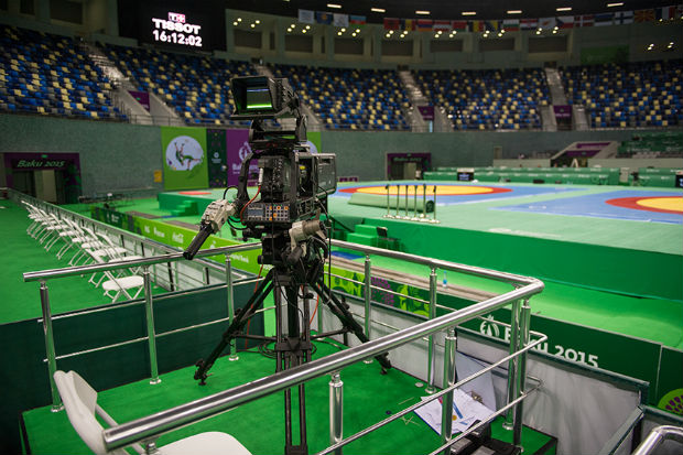 ТВ-трансляция самбо на Европейских играх в Баку 2015