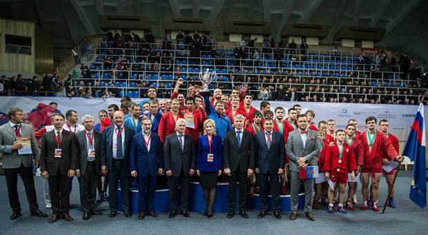 The team of Interior Ministry troops won the Russian President’s Sambo Cup