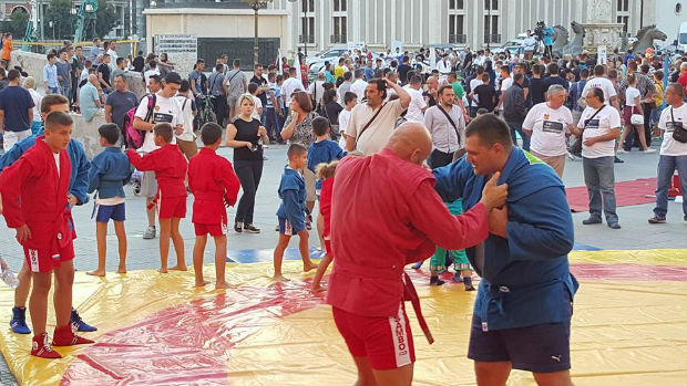 Macedonian Sambo in the European Open Day of Sport program