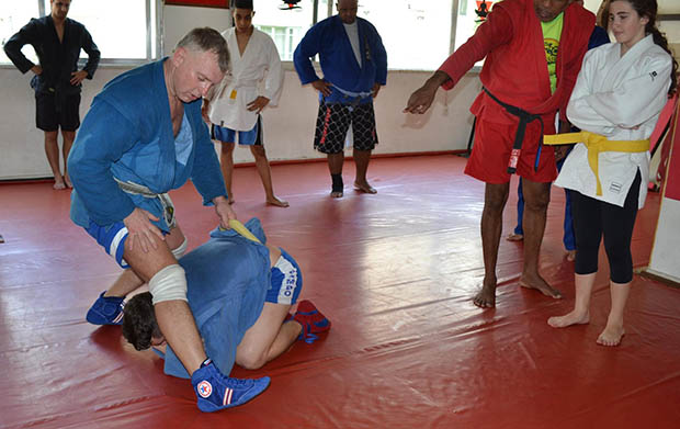 Russian-Brazilian Sambo seminar in Rio de Janeiro