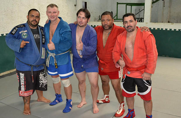 Russian-Brazilian Sambo seminar in Rio de Janeiro