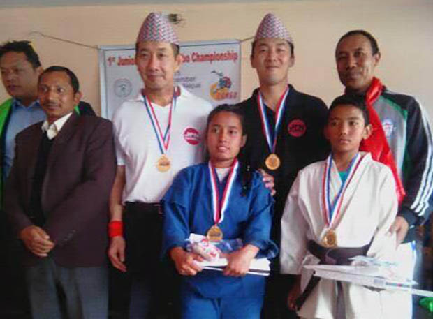 Юниорский чемпионат Непала по самбо прошел в Катманду