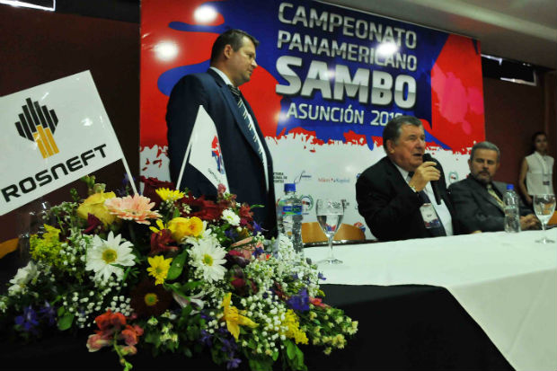 Встреча представителей Панамериканских федераций самбо в Асунсьоне