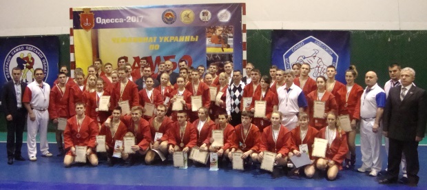 Молодежный чемпионат Украины по самбо определил «лицо сборной»