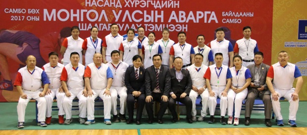 Чемпионат Монголии по самбо прошел в Улан-Баторе