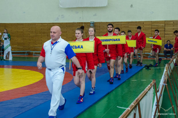 Самбисты разыграли медали Всеукраинской Универсиады 