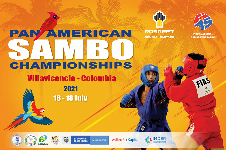 Sambists from 15 countries applied for participation in the Pan American Championships in Colombia