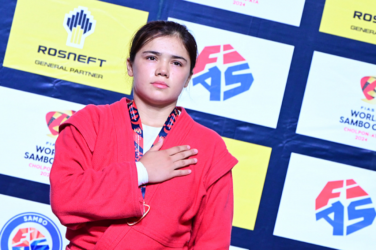 Shakhzoda AZATOVA: "The main thing is to perform well at the World SAMBO Championships in Astana"