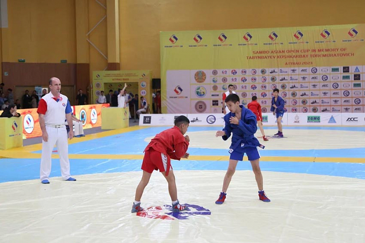 Asian Open SAMBO Cup Held in Atyrau