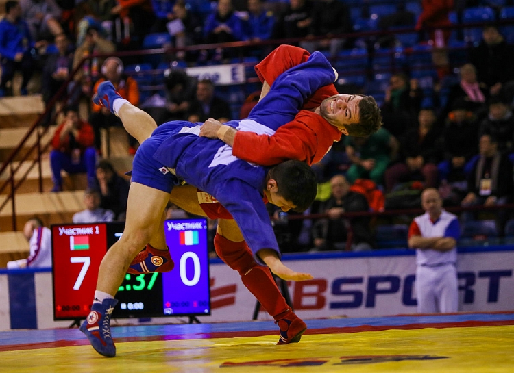 Results of the first day of the International Sambo Tournament for the Prizes of the President of the Republic of Belarus