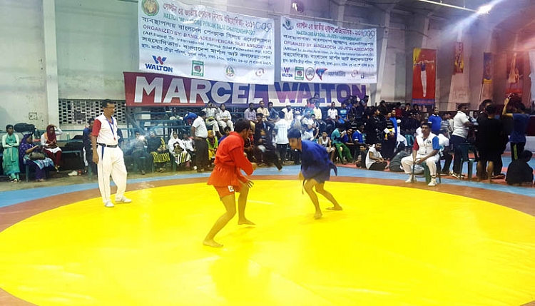The first national SAMBO Championships were held in Bangladesh