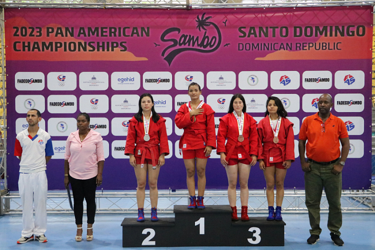 Winners of the 2nd Day of the Pan American Sambo Championships 2023