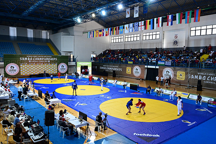 Draw of the 3rd Day of the World Cadet, Youth and Junior SAMBO Championships 2024