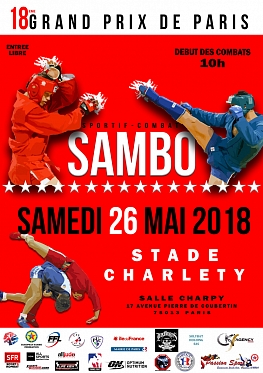 Paris SAMBO Grand Prix (juniors and adults; M&W, Combat SAMBO)