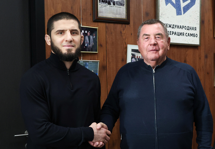 Islam Makhachev Named SAMBO Ambassador to the World