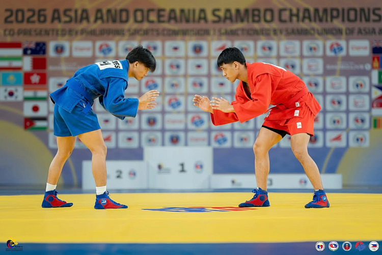 [ОНЛАЙН-ТРАНСЛЯЦИЯ] Чемпионат Азии и Океании по самбо 2026 в Маниле